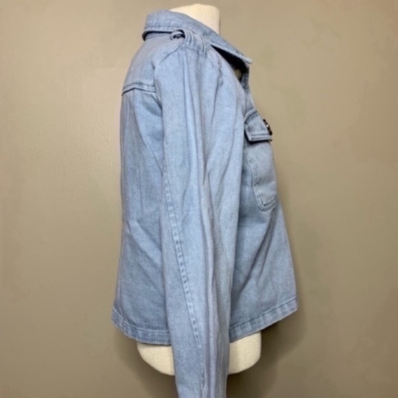NWT. BAND OF GYPSIES Jean Jacket - Picture 8 of 8